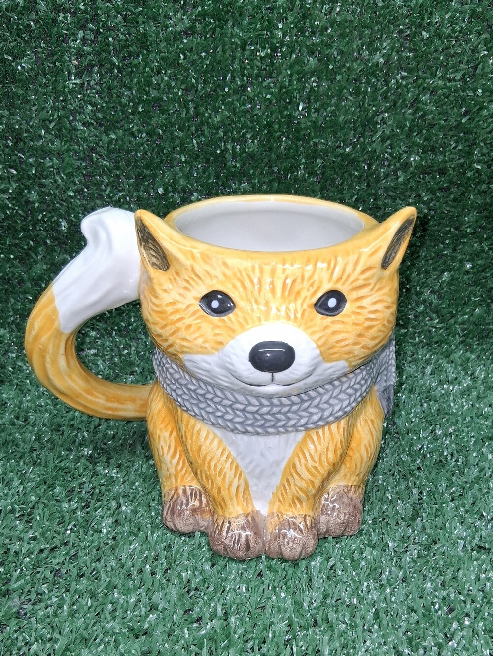 Martha Stewart Fox Mug Exclusively For Macys Dishwasher Safe